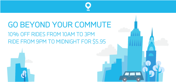 10 Percent Promo - New York City (600x300), Png Download