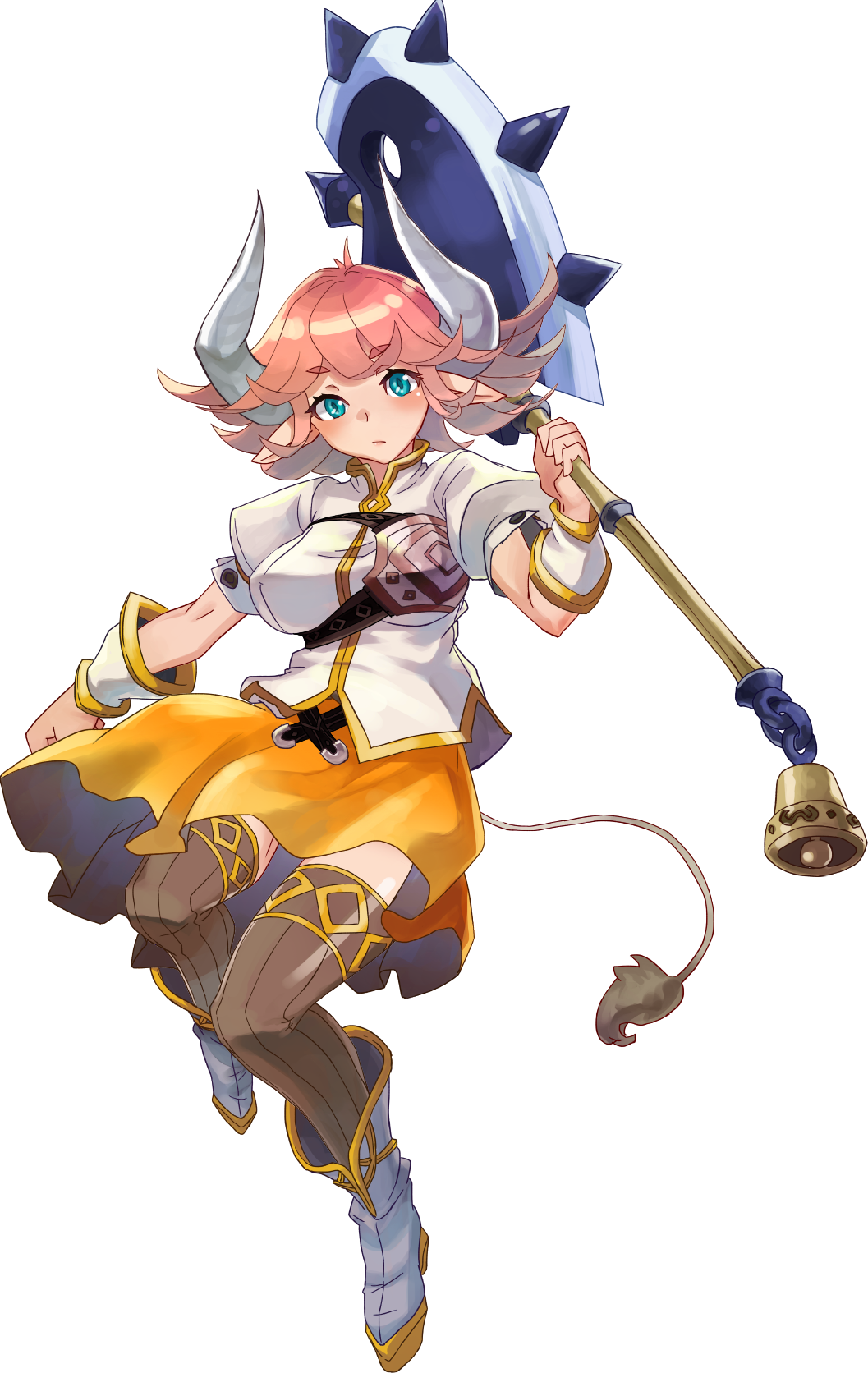 Powerful Mino - Attack On Moetan Level 4 Mino (1057x1672), Png Download