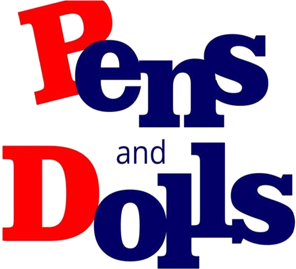 Marca Dagua - Pens And Dolls Logo (618x550), Png Download