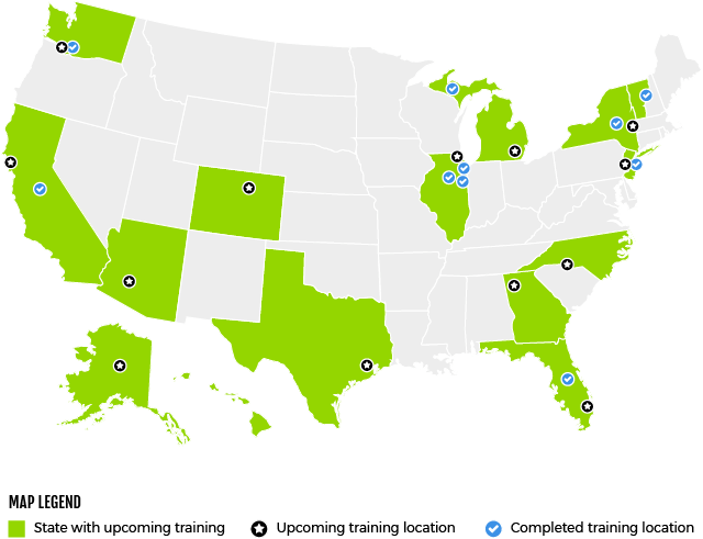 Project 375 Usa Map Vector 3 16 - 1 In 6 People Go Hungry (640x491), Png Download