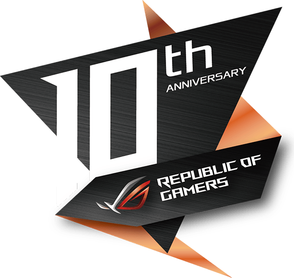 Discover Rog - Asus Rog 10th Anniversary (600x568), Png Download