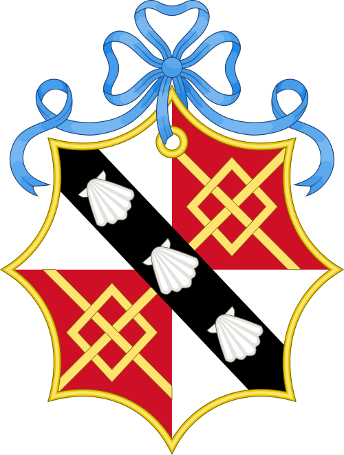 Coat Of Arms Of Lady Diana Spencer - Coat Of Arms Middleton (500x661), Png Download
