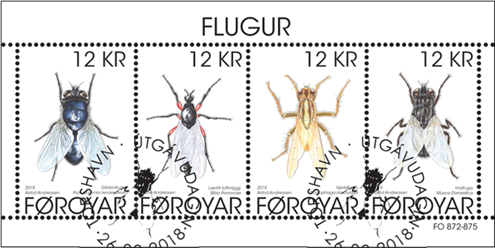 Matasello De Primer Día - Insect (722x404), Png Download