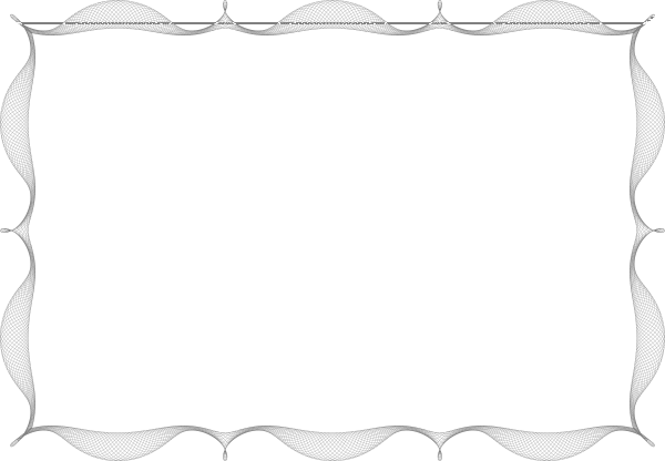 Frame Sertifikat Simple Png (600x416), Png Download