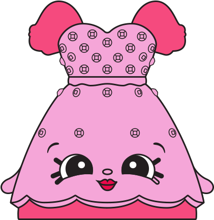 Diana Dress Ct Variant Art - Shopkins Tara Tiara (575x475), Png Download