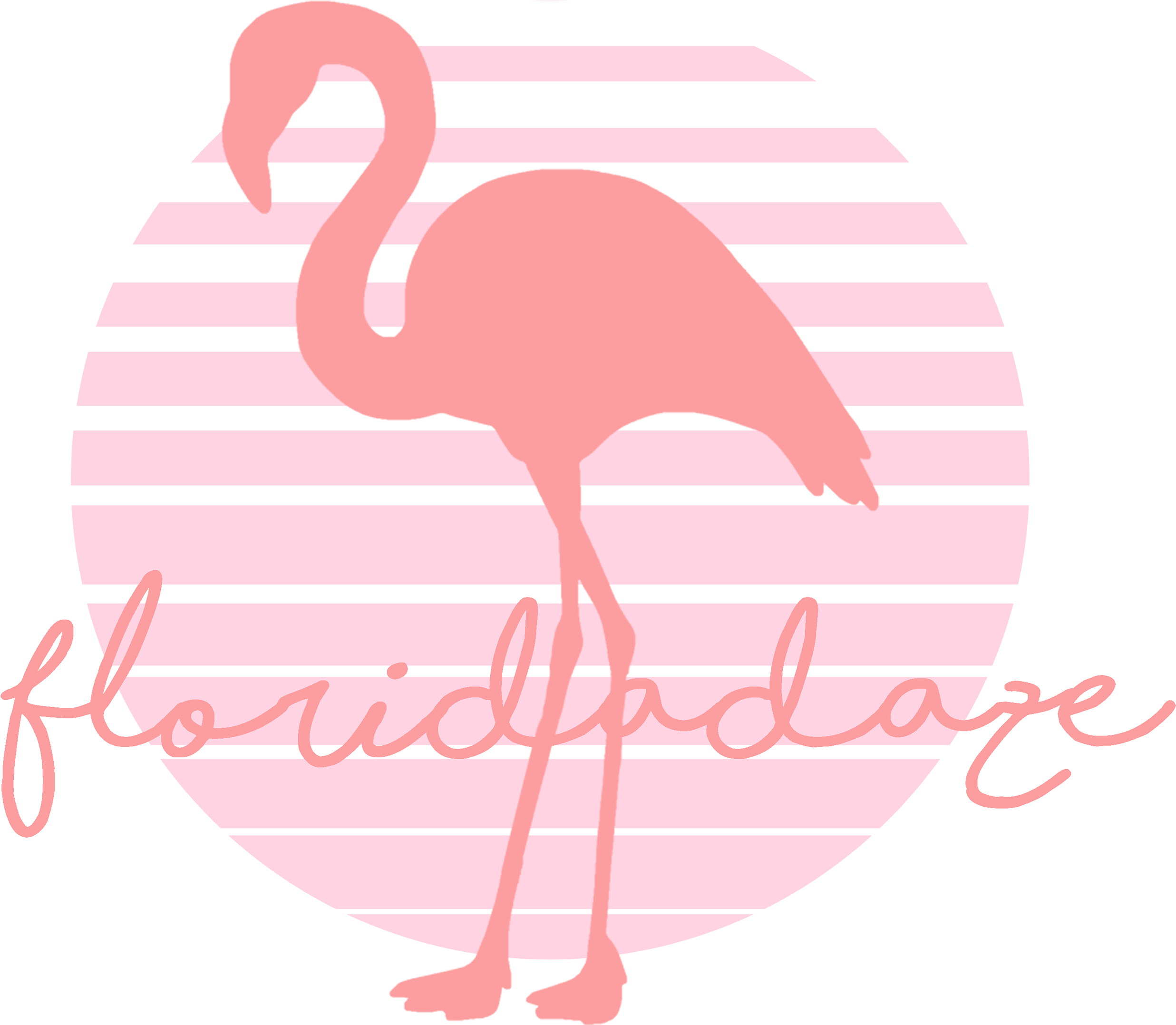 Vector Logo Graphic Created For Florida Daze Product - Florida (3840x2971), Png Download