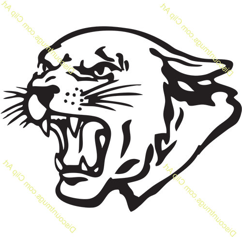 Cougar Head Clipart - Cougar (500x500), Png Download