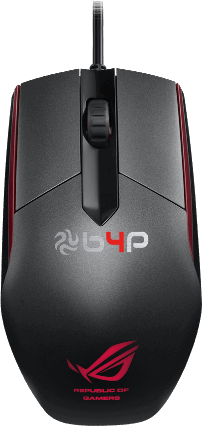 Rog Sica Gaming Mouse 01 - Asus Rog Sica 5000 Dpi Optical Gaming Mouse - Black (691x1024), Png Download