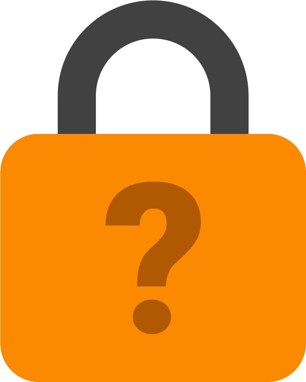 Forgot Password Icon - Png Icon For Username And Password (1600x1600), Png Download