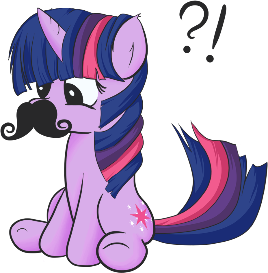 Finalflutter, Confused, Exclamation Point, Female, - Cartoon (1000x1000), Png Download