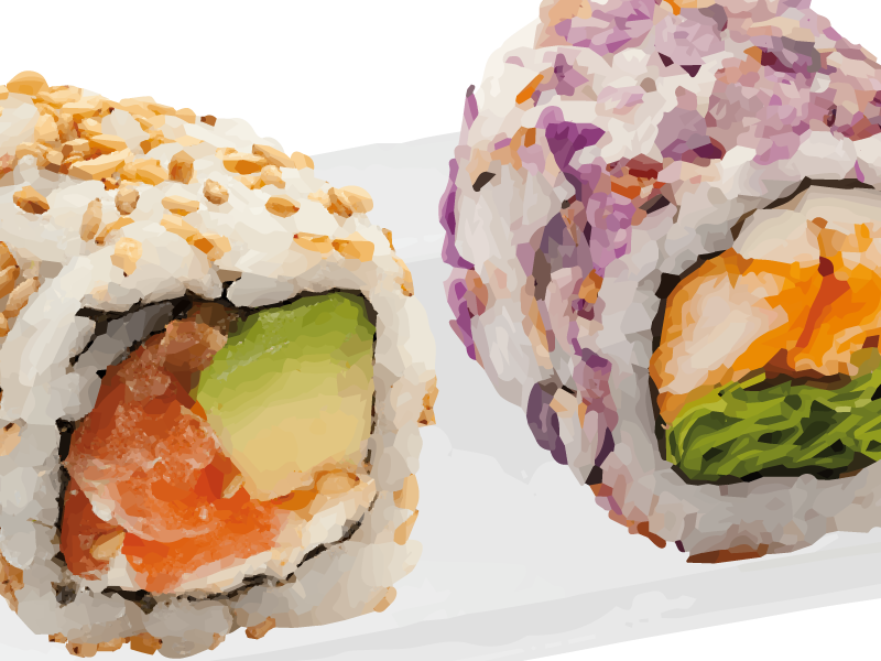Sushi (800x600), Png Download