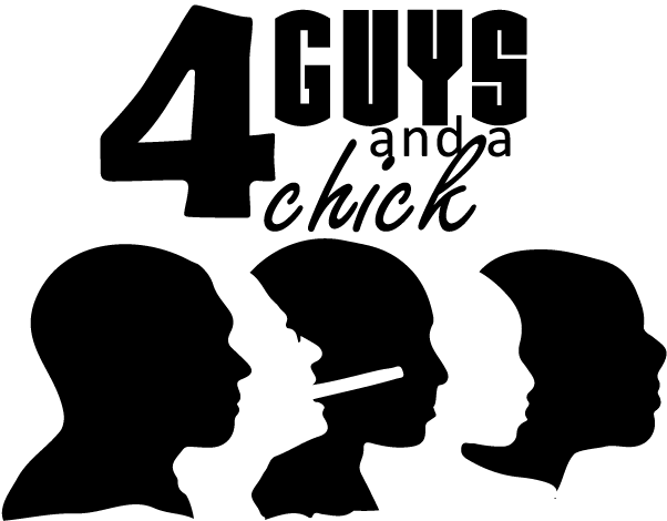 4 Guys And A Chick - Poster (612x514), Png Download