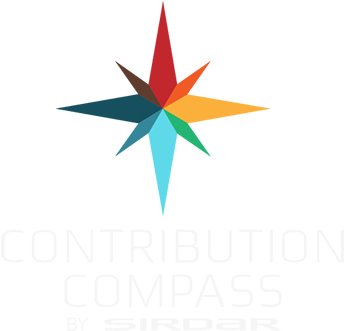 Contribution Compass By Sirdar - Graphic Design (450x426), Png Download