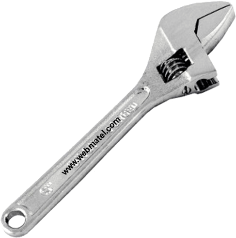 Nuevo Llave Inglesa Stein Cromo Vanadio 8" 200mm - Llave Inglesa Transparente (500x498), Png Download