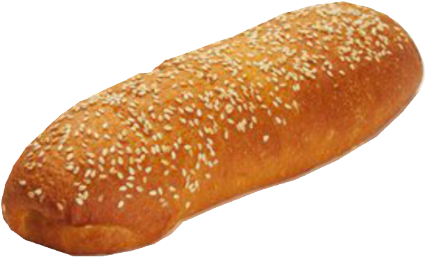 Brioche Panini Sesame - Chicago-style Hot Dog (703x400), Png Download