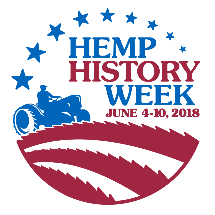 Hemp History Week Is The Largest, National Grassroots - Hemp History Week Logo (997x998), Png Download