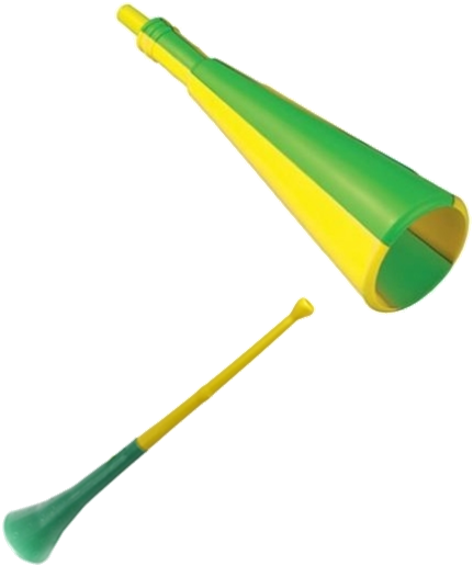 Vuvuzela Brasil - Vuvuzela (470x542), Png Download