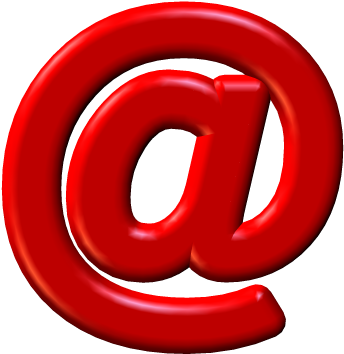 Arroba - Sign (353x353), Png Download