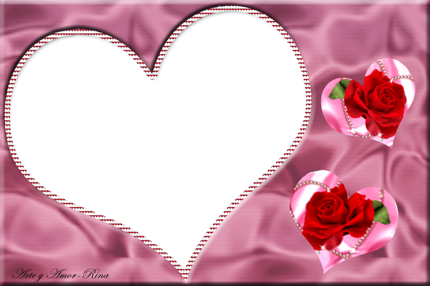 Margen Para Fotos De Amor (1500x1000), Png Download