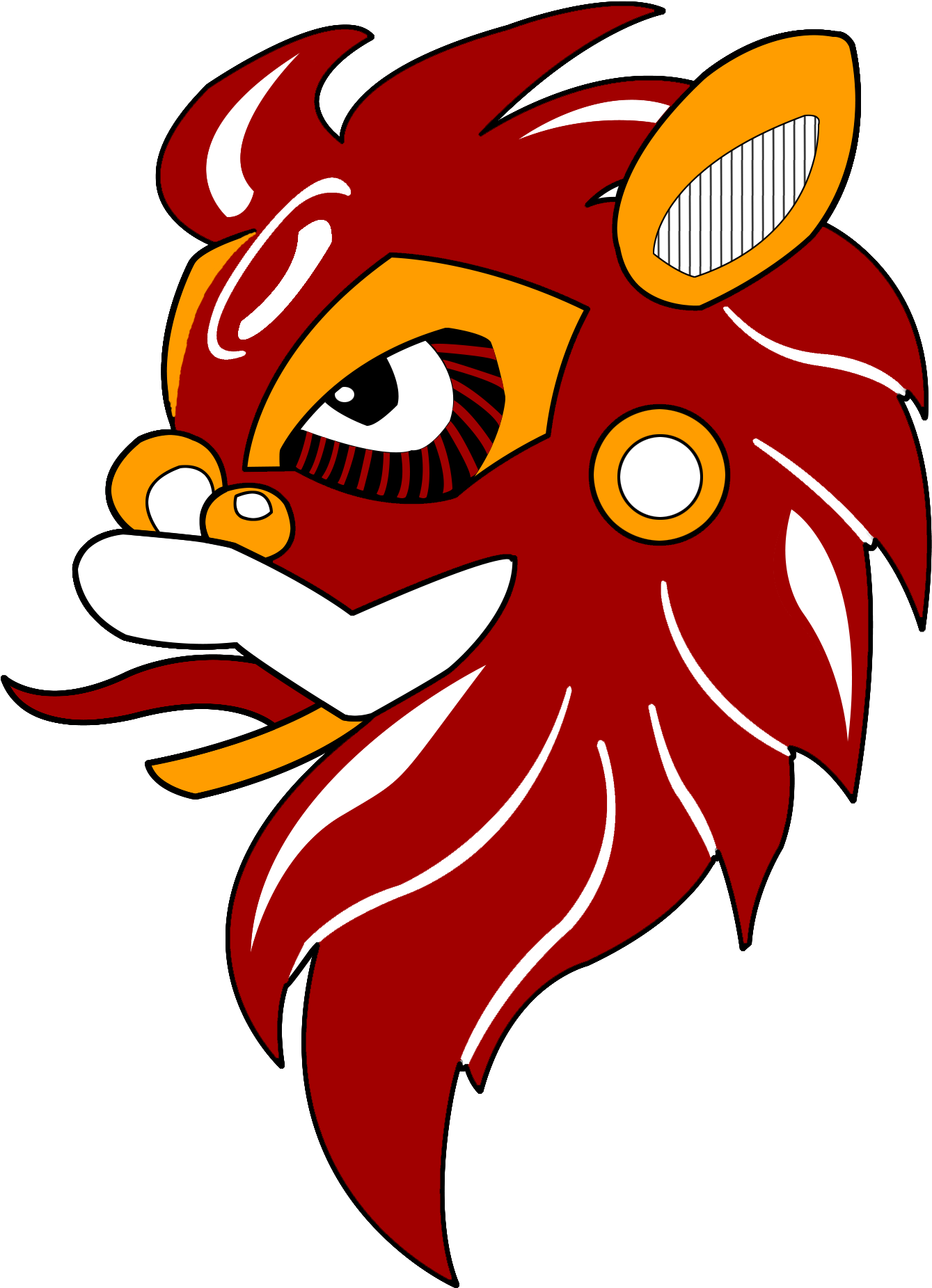 Raffles Lion Dance Is A Student Interest Group Founded - Lion (1500x2000), Png Download