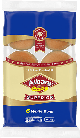 Superior Best Of Both White Buns - Albany Buns And Rolls (675x477), Png Download