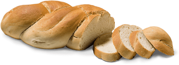 Bread Plait - Hard Dough Bread (600x391), Png Download