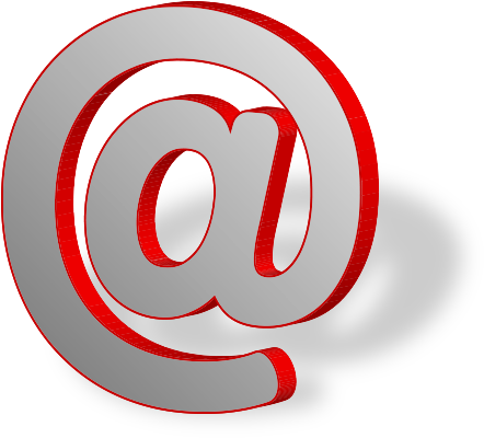 Icon-arroba - At Sign (586x529), Png Download