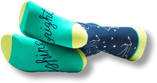 Socks - Mo, Jo & Zoe (550x315), Png Download