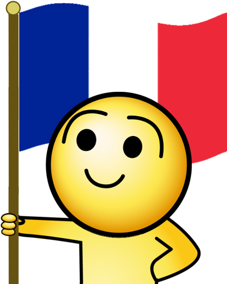 Lien Direct, - Sticker Drapeau Drapeau Français (747x560), Png Download