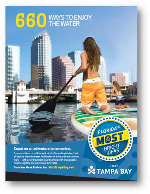 Visit Tampa Visitors Guide (500x640), Png Download