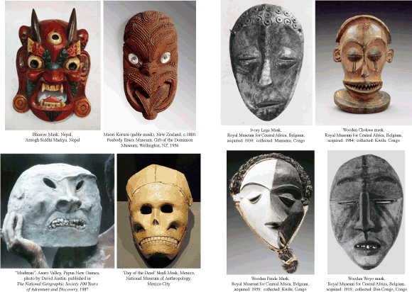 Angry Masks And Resignation Masks - High And Dry Canvas Print - Small By John Turck (580x412), Png Download