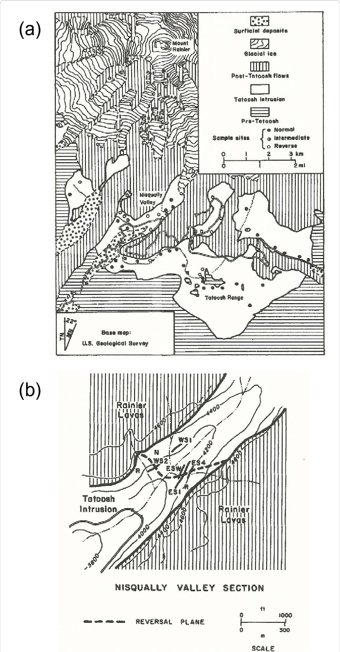 Tatoosh Intrusion Southern Slope Of Mt - Cartoon (700x1342), Png Download