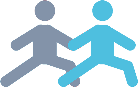 Whether You're Mixing And Matching People To Work Out - Gym (500x348), Png Download