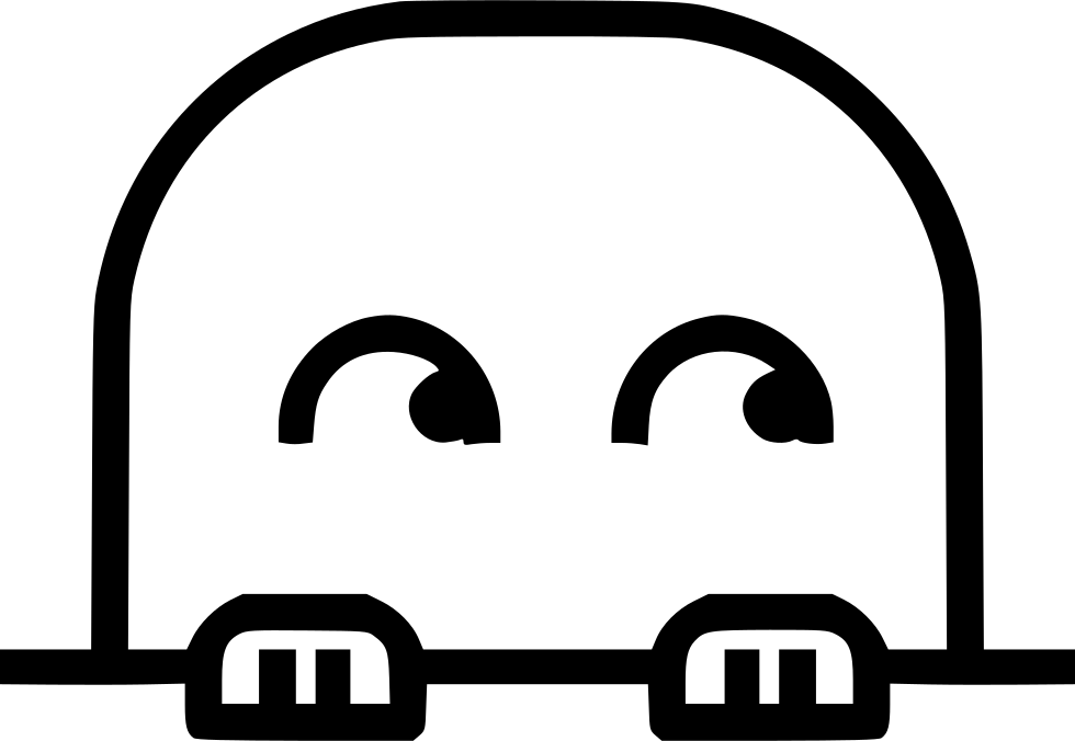 Mole Rolling Eyes Face Fictional Comments - Icon (980x676), Png Download