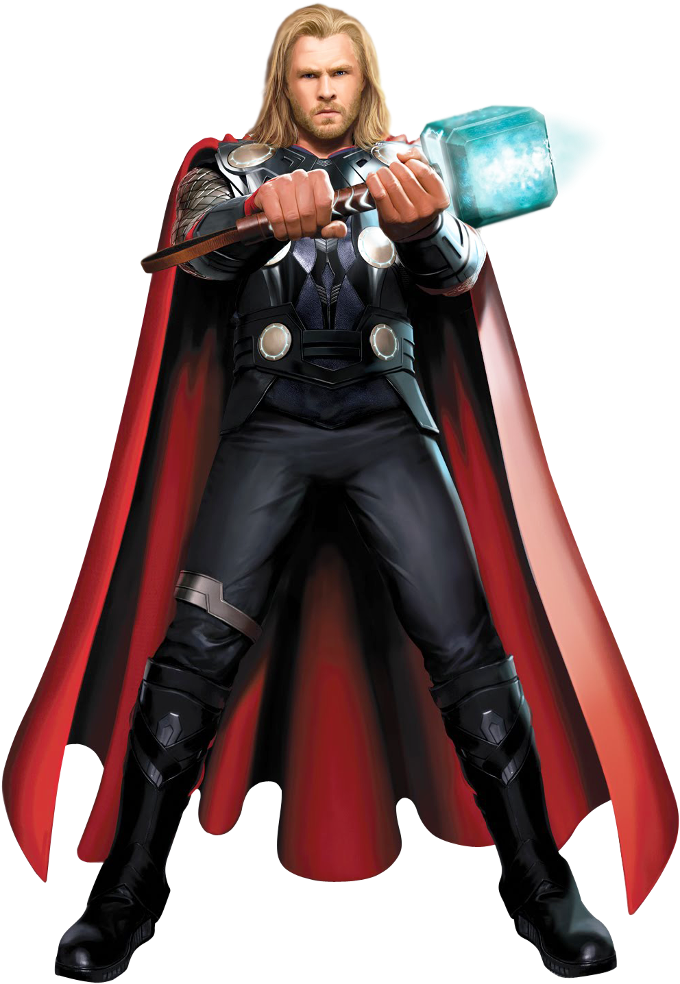 Os Vingadores Em Png - Thor Png Hd (1014x1500), Png Download