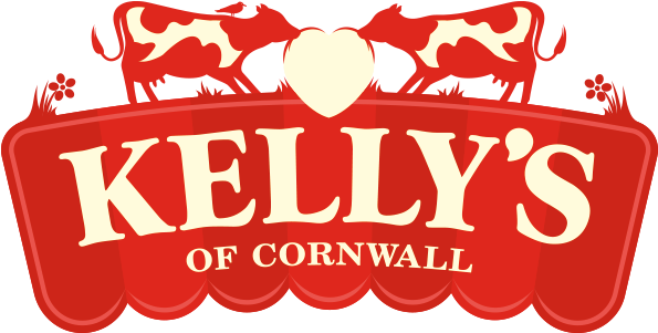 Kelly's Of Cornwall - Kelly's Cornish Ice Cream (600x340), Png Download