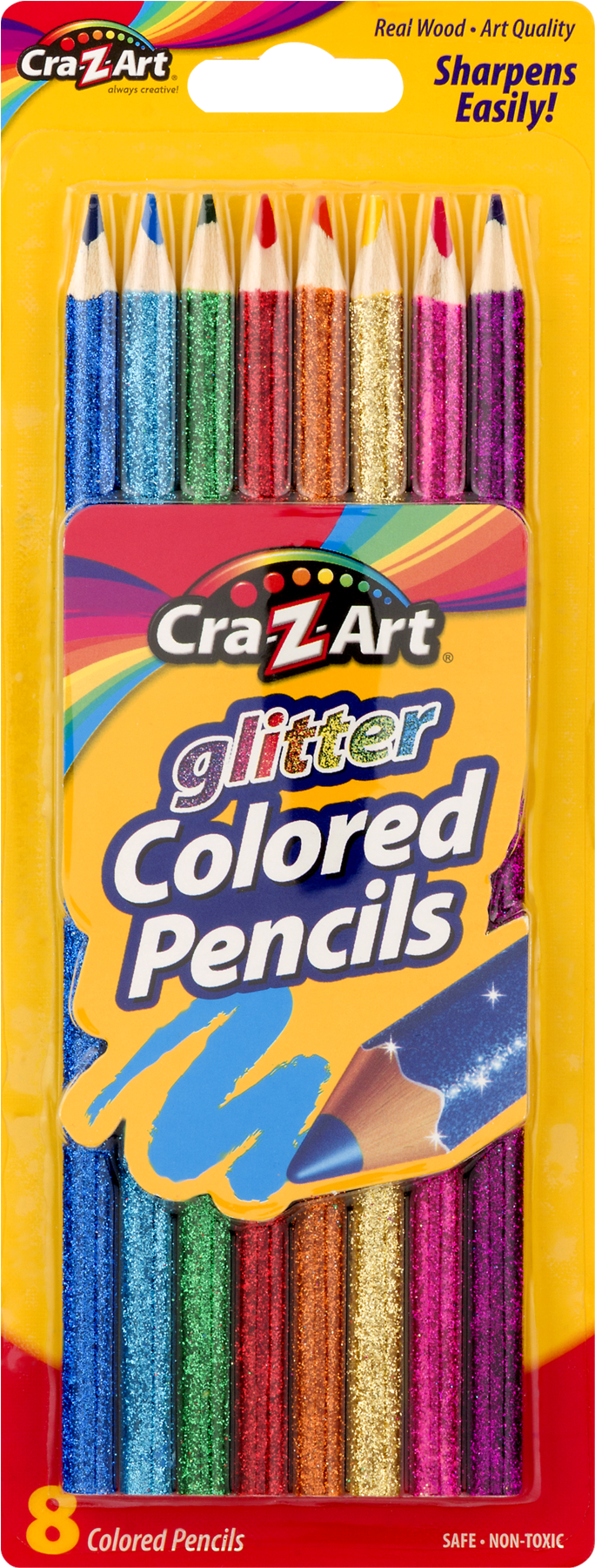 Cra-z-art Colored Pencils - 36 Count (1800x1800), Png Download