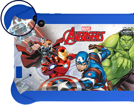 Pensando Em Protegê-lo De Possíveis Quedas, O Tablet - Tablet Multilaser Kids (516x404), Png Download