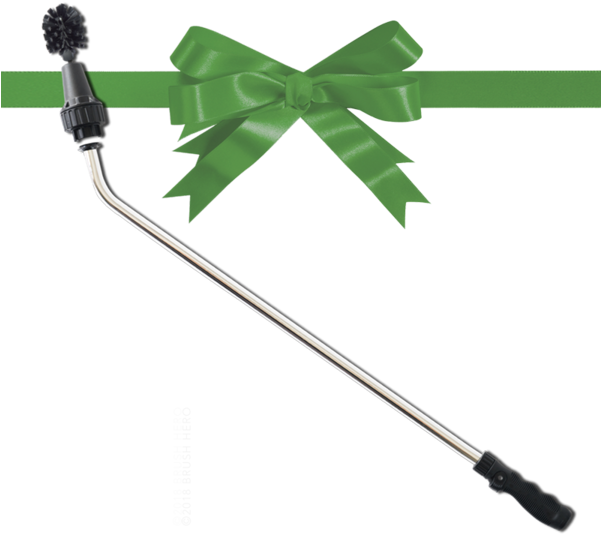 Brush Hero 36" Garden Hose Extension Wand Accessory - 36" Extension Wand For Brush Hero (600x600), Png Download