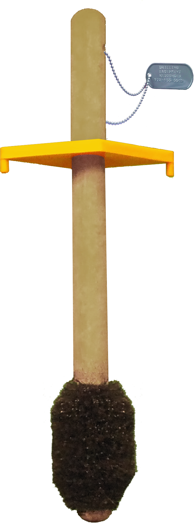 Pipe Dope Brush - Pipe Dope (675x1819), Png Download