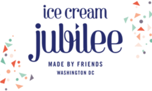 Green, Yellow - Ice Cream Jubilee Logo (511x350), Png Download