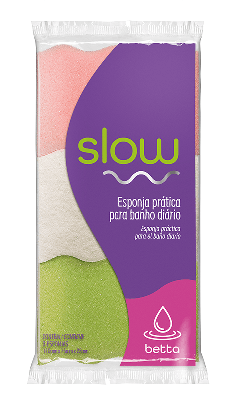 Slow Betta Bath Sponge - Esponja Para Banho Slow (800x800), Png Download