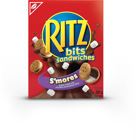 Ritz Bits Sandwiches - S Mores Ritz Bits (463x478), Png Download