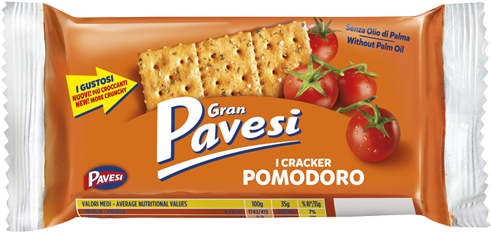 Gran Pavesi Olive Crackers 9.8 Oz. (280g) (494x311), Png Download