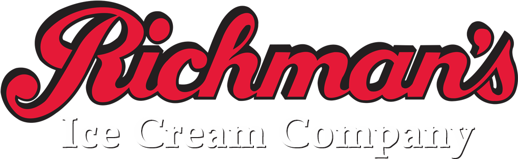 Richman's Ice Cream Logo (1034x336), Png Download