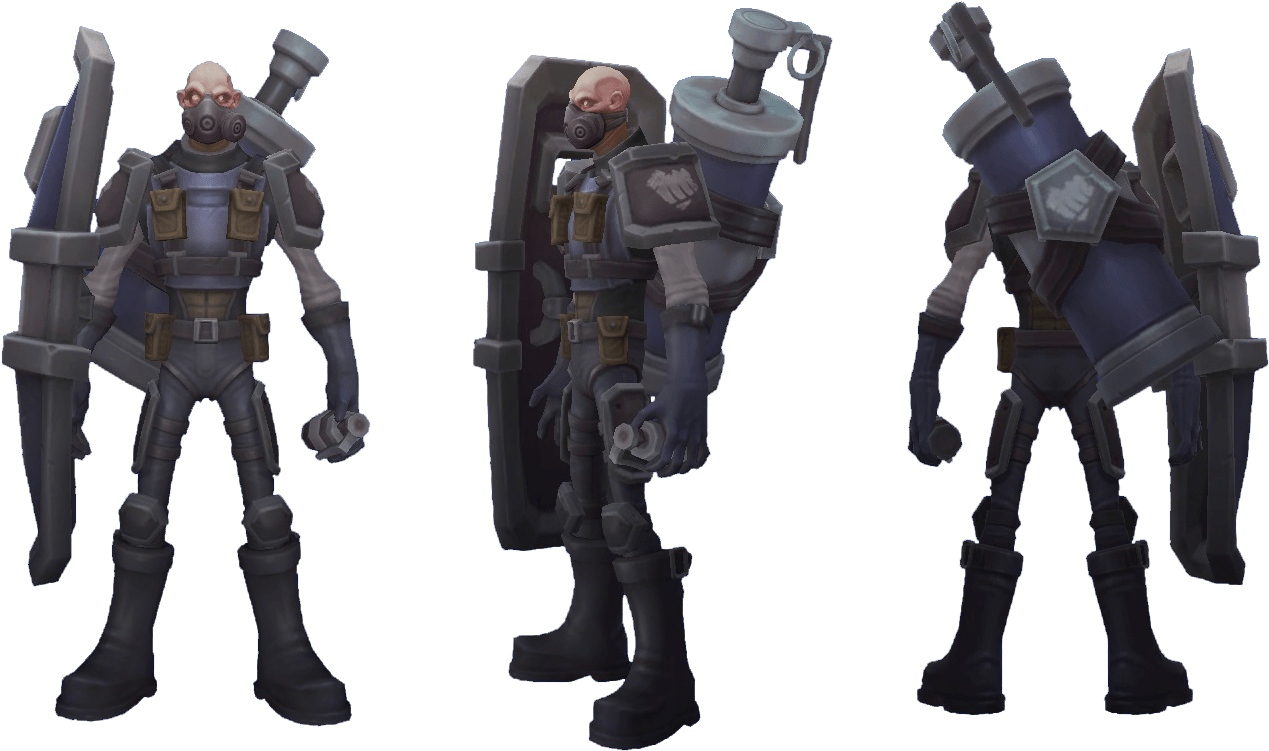 Riot Singed - Riot Singed Splash Art (1289x756), Png Download