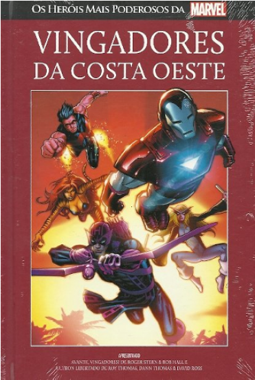 Os Herois Mais Poderosos Da Marvel - Avengers: West Coast Avengers Omnibus [book] (550x550), Png Download