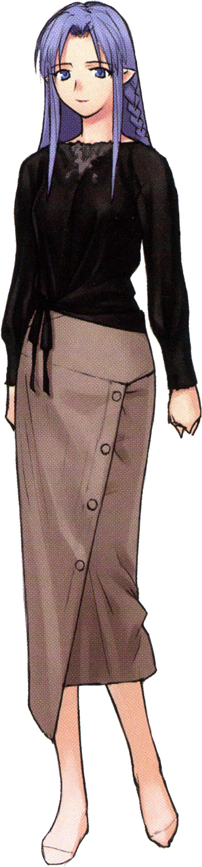 Caster Casual Jacketless - Gilgamesh Fate Material (1345x3159), Png Download