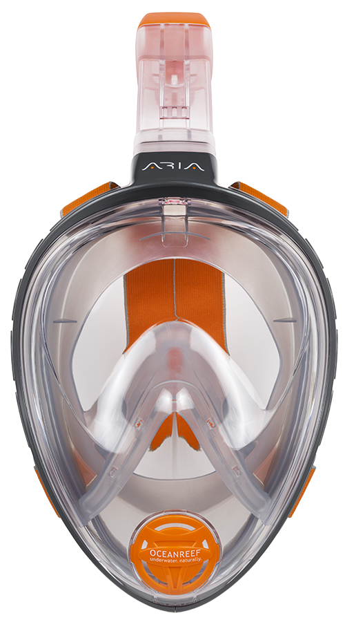 Ocean Reef Aria Full Face Snorkel Mask (500x897), Png Download