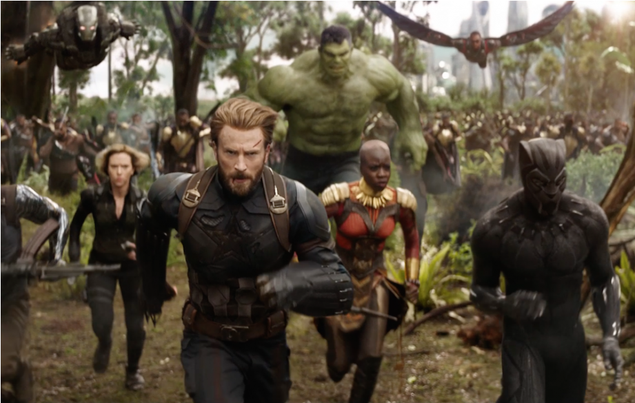 Guerra Infinita\ - Avengers Infinity War Philippines Scene (1200x630), Png Download